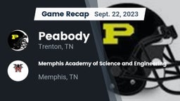 Recap: Peabody  vs. Memphis Academy of Science and Engineering  2023