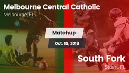 Matchup: Melbourne Central Ca vs. South Fork  2018