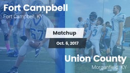 Matchup: Fort Campbell vs. Union County  2017