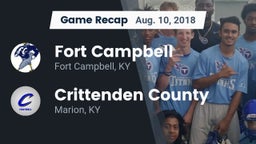 Recap: Fort Campbell  vs. Crittenden County  2018