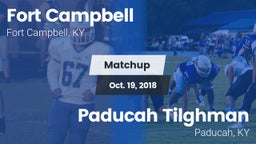 Matchup: Fort Campbell vs. Paducah Tilghman  2018