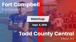 Matchup: Fort Campbell vs. Todd County Central  2019