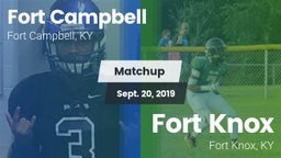 Matchup: Fort Campbell vs. Fort Knox  2019
