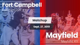 Matchup: Fort Campbell vs. Mayfield  2019