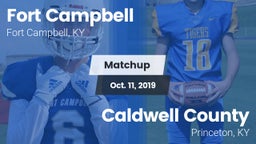 Matchup: Fort Campbell vs. Caldwell County  2019