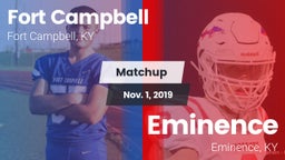 Matchup: Fort Campbell vs. Eminence  2019