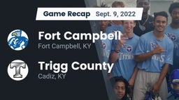Recap: Fort Campbell  vs. Trigg County  2022