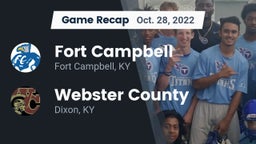 Recap: Fort Campbell  vs. Webster County  2022