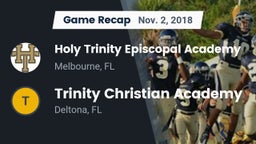 Recap: Holy Trinity Episcopal Academy vs. Trinity Christian Academy  2018