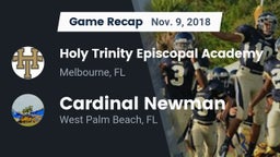 Recap: Holy Trinity Episcopal Academy vs. Cardinal Newman   2018