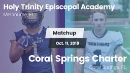 Matchup: Holy Trinity Episcop vs. Coral Springs Charter  2019