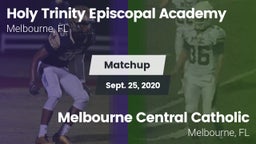 Matchup: Holy Trinity Episcop vs. Melbourne Central Catholic  2020
