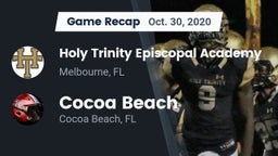 Recap: Holy Trinity Episcopal Academy vs. Cocoa Beach  2020