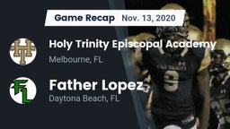 Recap: Holy Trinity Episcopal Academy vs. Father Lopez  2020