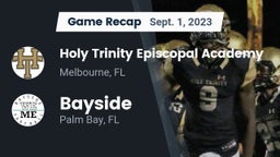 Recap: Holy Trinity Episcopal Academy vs. Bayside  2023