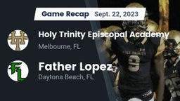 Recap: Holy Trinity Episcopal Academy vs. Father Lopez  2023