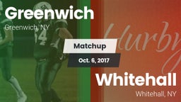 Matchup: Greenwich vs. Whitehall  2017