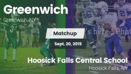 Matchup: Greenwich vs. Hoosick Falls Central School 2019