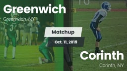 Matchup: Greenwich vs. Corinth  2019