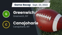 Recap: Greenwich  vs. Canajoharie  2022