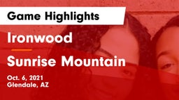 Ironwood  vs Sunrise Mountain  Game Highlights - Oct. 6, 2021