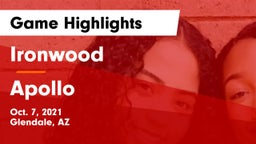 Ironwood  vs Apollo  Game Highlights - Oct. 7, 2021