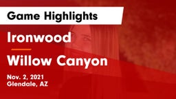 Ironwood  vs Willow Canyon  Game Highlights - Nov. 2, 2021