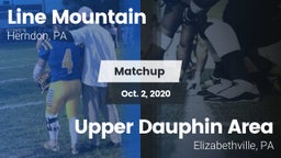 Matchup: Line Mountain vs. Upper Dauphin Area  2020