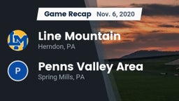 Recap: Line Mountain  vs. Penns Valley Area  2020