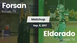 Matchup: Forsan vs. Eldorado  2017