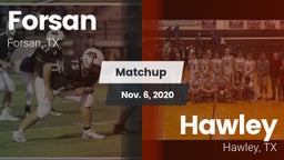 Matchup: Forsan vs. Hawley  2020