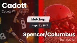 Matchup: Cadott vs. Spencer/Columbus  2017