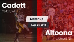 Matchup: Cadott vs. Altoona  2018