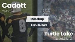 Matchup: Cadott vs. Turtle Lake  2020