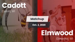 Matchup: Cadott vs. Elmwood  2020