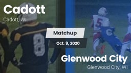 Matchup: Cadott vs. Glenwood City  2020