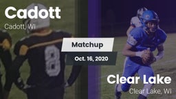Matchup: Cadott vs. Clear Lake  2020