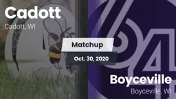 Matchup: Cadott vs. Boyceville  2020