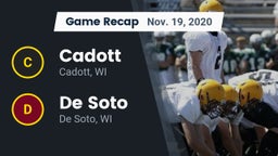 Recap: Cadott  vs. De Soto  2020
