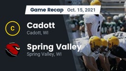 Recap: Cadott  vs. Spring Valley  2021