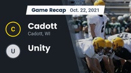 Recap: Cadott  vs. Unity 2021