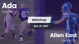 Matchup: Ada vs. Allen East  2017