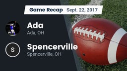Recap: Ada  vs. Spencerville  2017