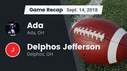 Recap: Ada  vs. Delphos Jefferson  2018