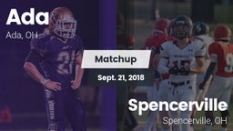 Matchup: Ada vs. Spencerville  2018