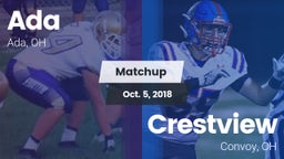 Matchup: Ada vs. Crestview  2018