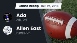 Recap: Ada  vs. Allen East  2018