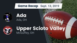 Recap: Ada  vs. Upper Scioto Valley  2019