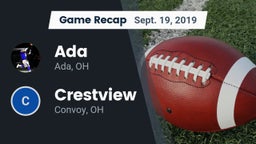 Recap: Ada  vs. Crestview  2019
