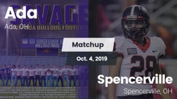 Matchup: Ada vs. Spencerville  2019